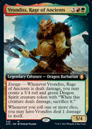 Vrondiss, Fureur des Anciens (Extended Art) [Dungeons & Dragons: Adventures in the Forgotten Realms Commander]