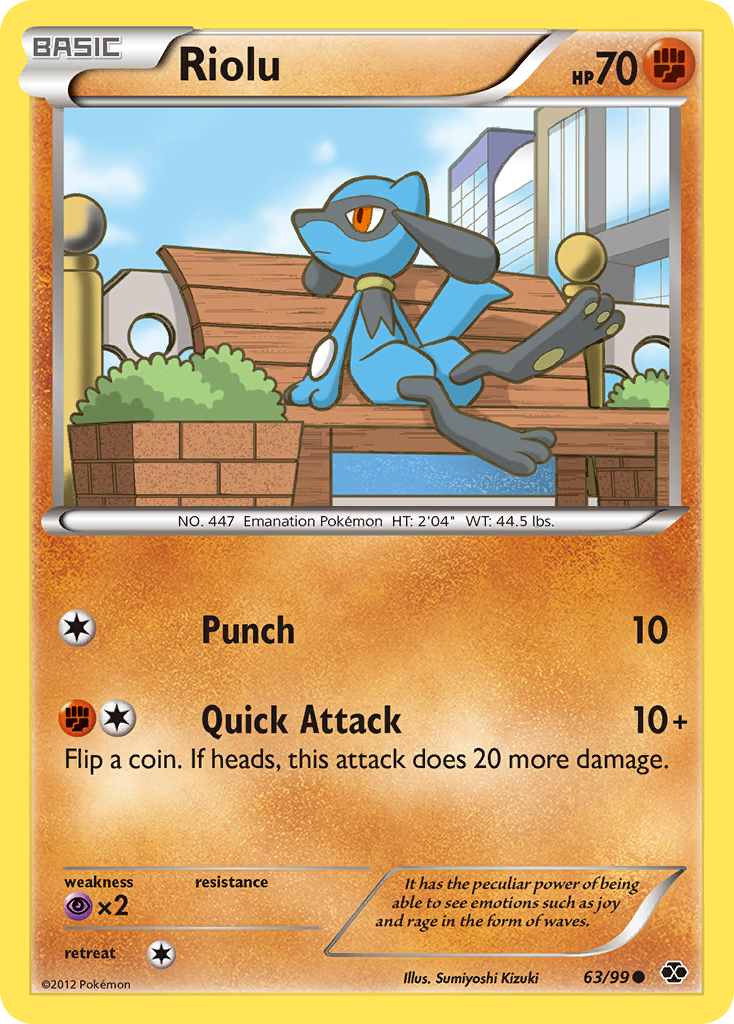 Riolu (63/99) [Noir & Blanc : Destinées Futures]