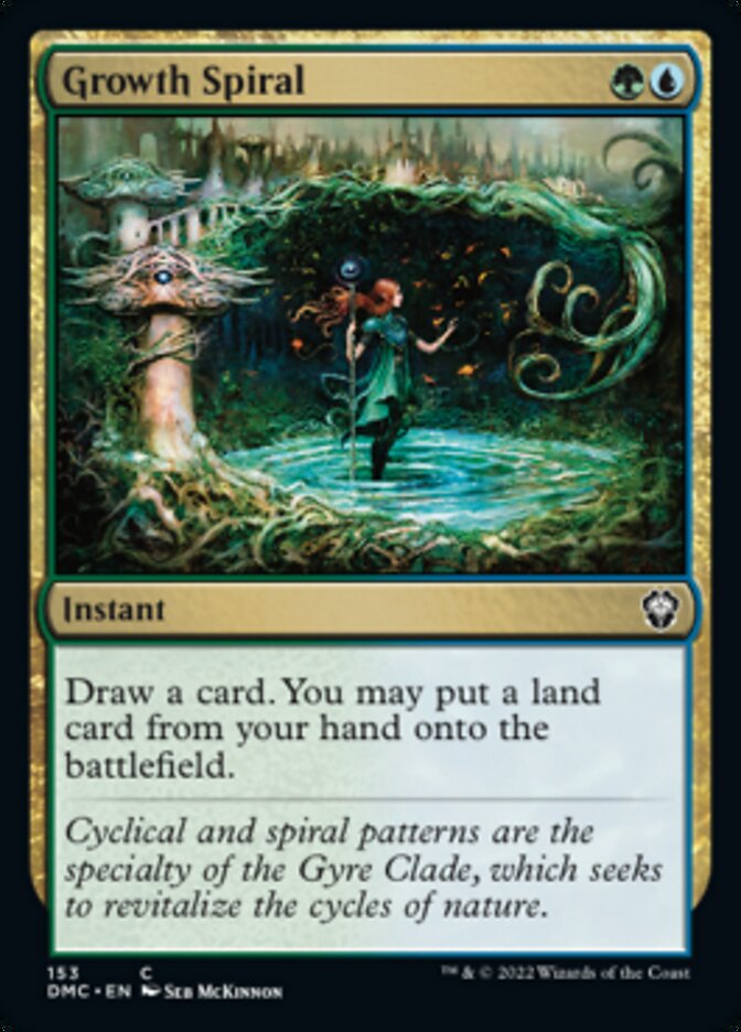 Spirale de croissance [Commander Dominaria uni]