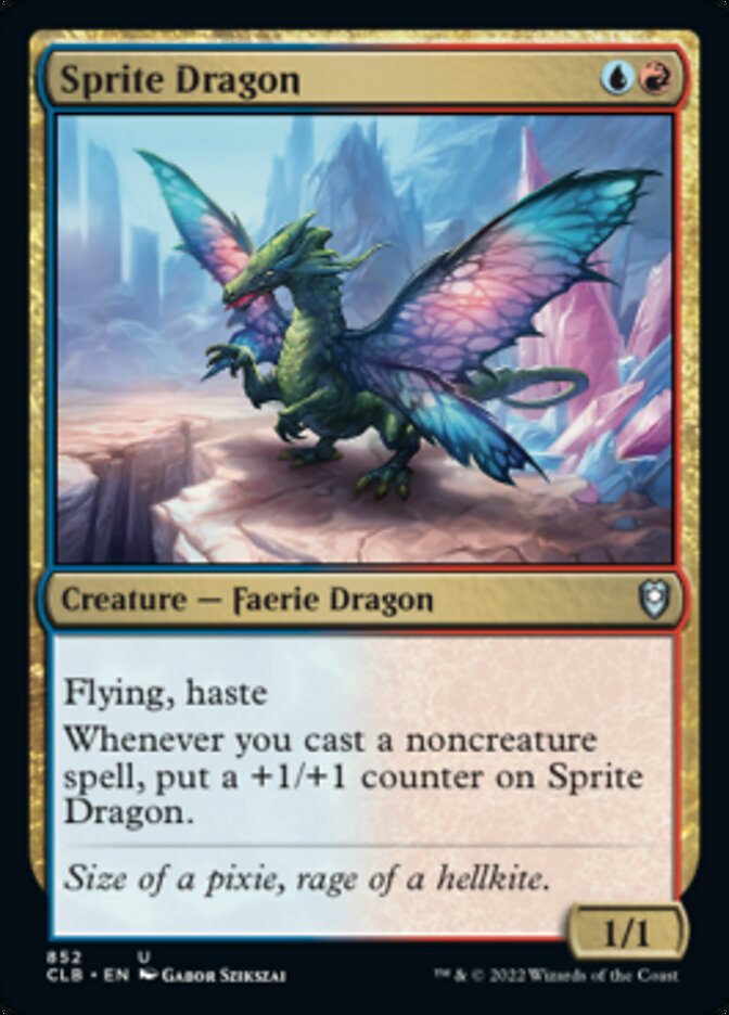 Dragonnet-esprit [Commander Legends : La bataille de la Porte de Baldur]