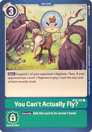 ¿Realmente no puedes volar? [BT5-101] [Promos del preestreno de Batalla de Omni]