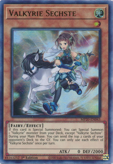 Valkiria Sechste [MP20-EN043] Ultra Rara