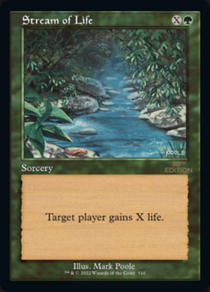 Stream of Life (Rétro) [Édition 30ème Anniversaire]