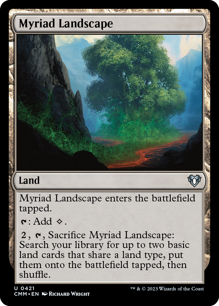 Paysage myriade [Commander Masters]