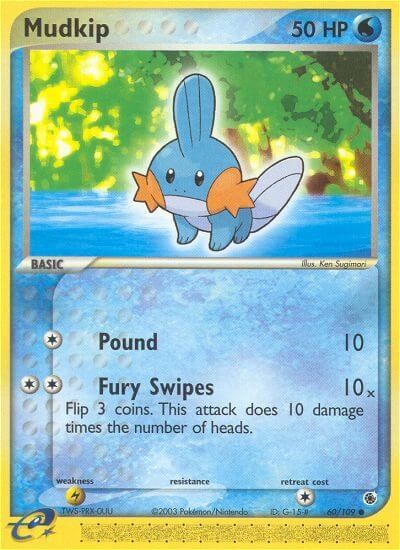 Mudkip (60/109) [EX: Rubí y Zafiro]