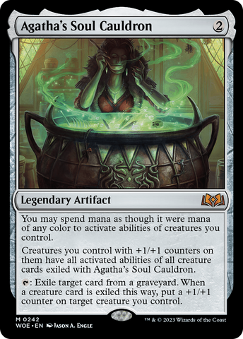 El Caldero del Alma de Agatha [Wilds of Eldraine]