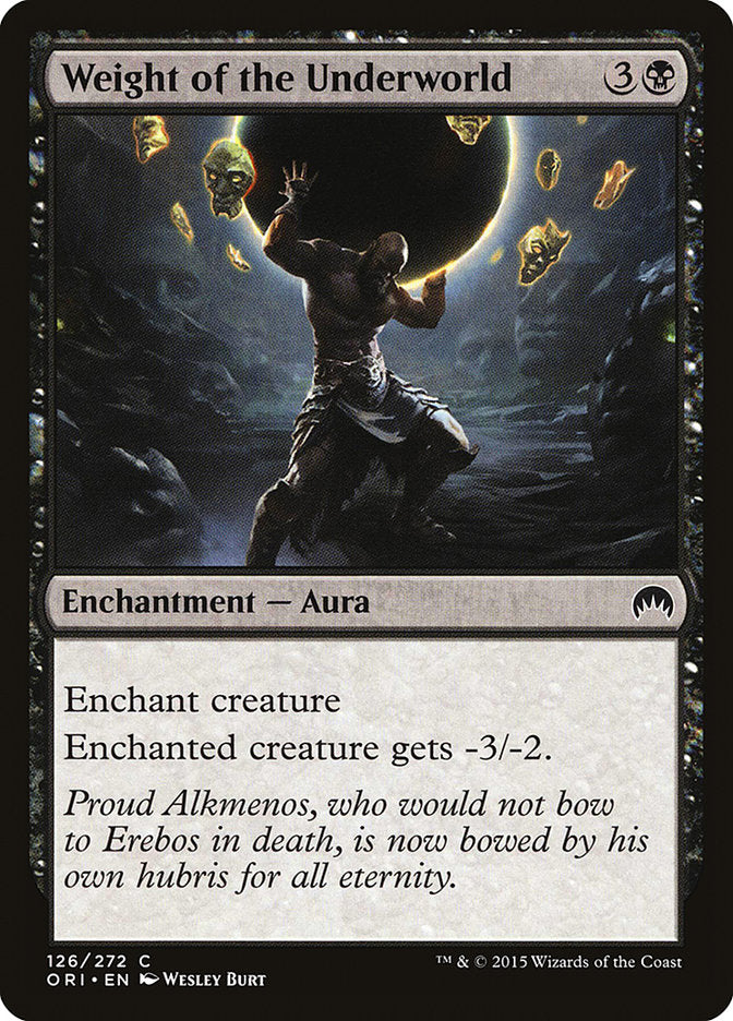 Peso del Inframundo [Magic Origins]