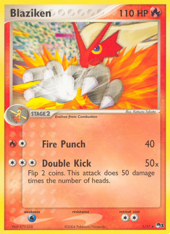 Blaziken (1/17) [Serie POP 1]