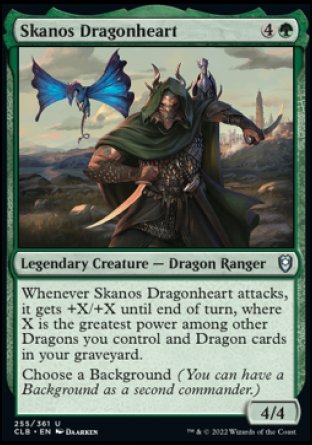 Skanos Cœur-de-Dragon [Commander Legends : Battle for Baldur's Gate]
