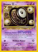 Unown [O] (69/75) [Neo Discovery 1ª Edición]
