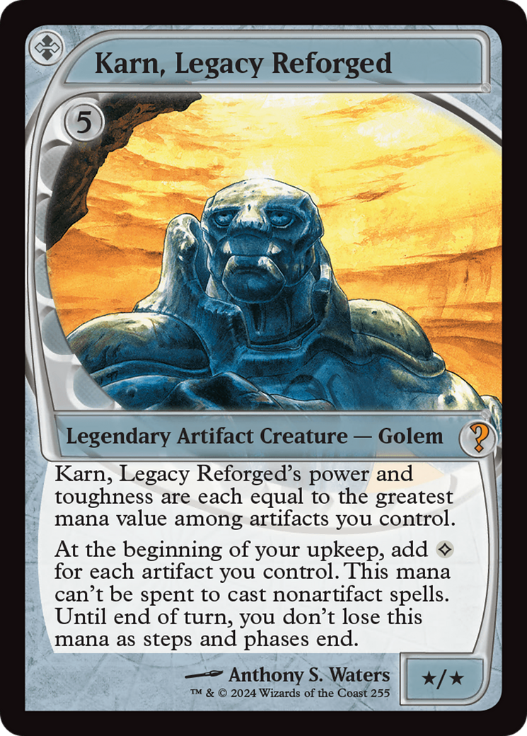 Karn, le legs forgé (Vision de l'avenir) [Booster mystère 2]