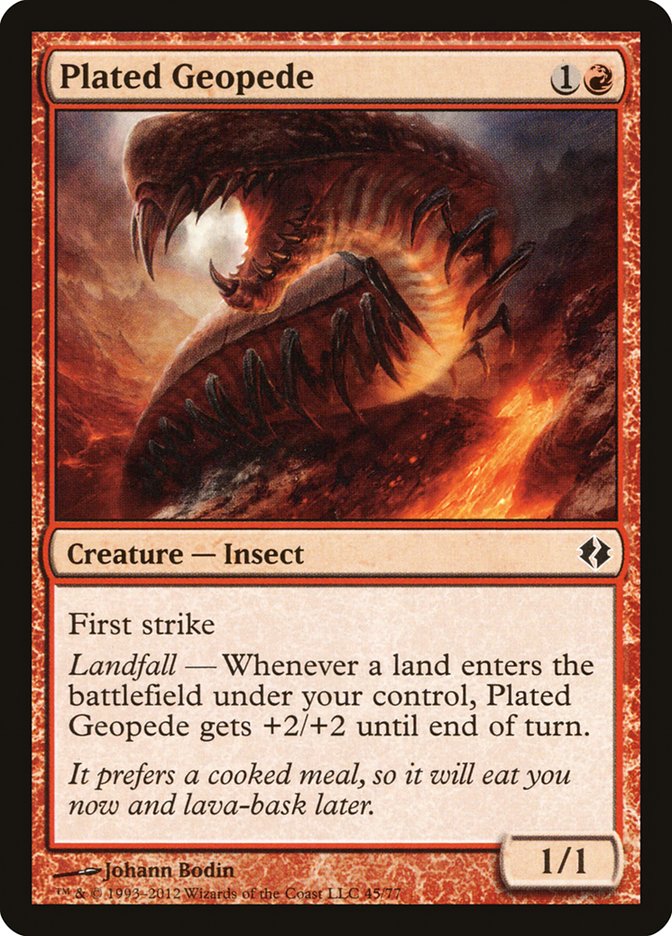 Géopède plaqué [Decks de duel : Venser contre Koth]