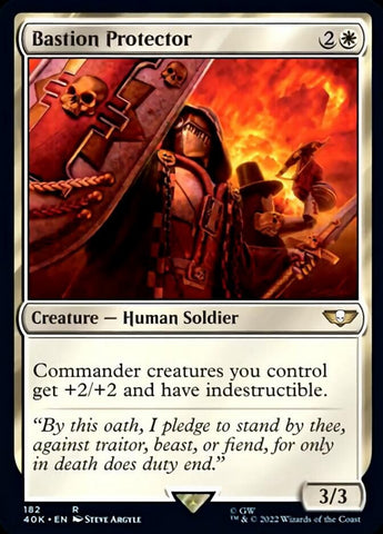 Bastión protector (Surge Foil) [Warhammer 40,000]