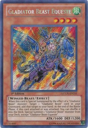 Bête Gladiateur Equeste [LCGX-FR251] Secret Rare
