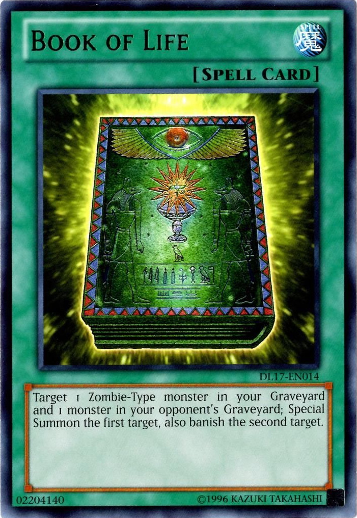 Livre de Vie (Vert) [DL17-FR014] Rare