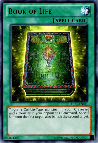 Livre de Vie (Vert) [DL17-FR014] Rare