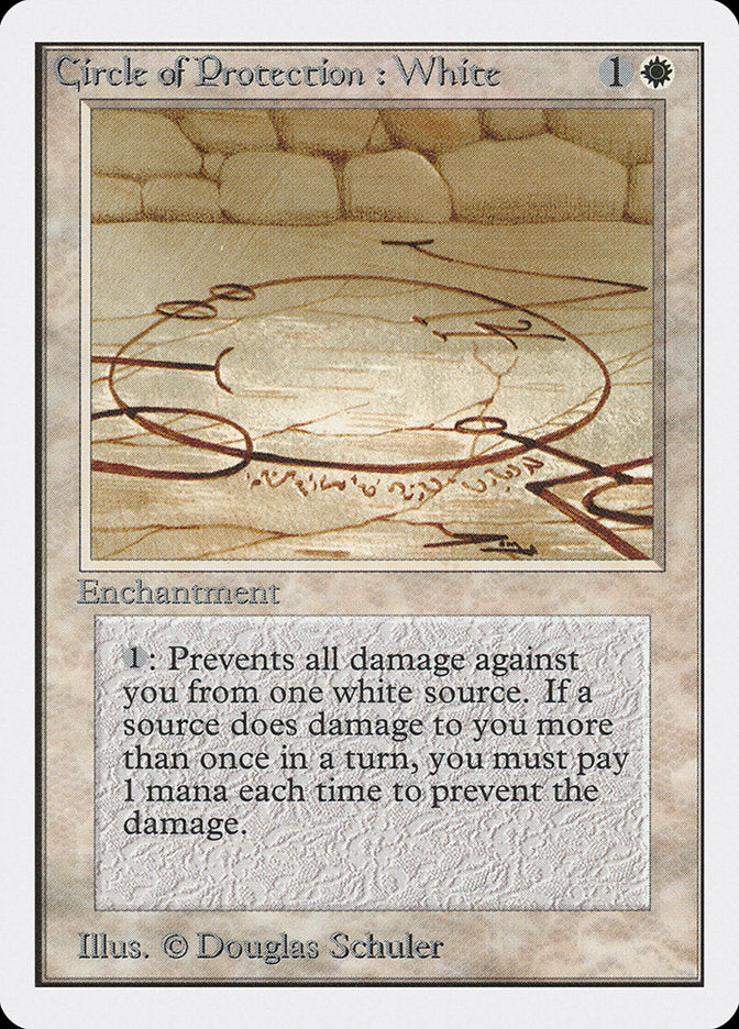 Cercle de protection : Blanc [Édition illimitée]
