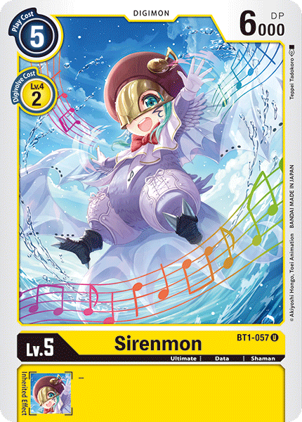 Sirenmon [BT1-057] [Caja de Lanzamiento Booster Ver.1.0]