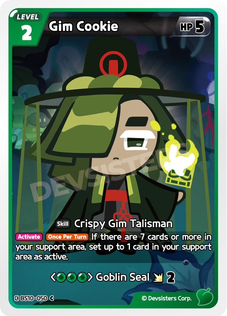 Image for Gim Cookie (BS10-050) (BS10) - CookieRun: Braverse TCG