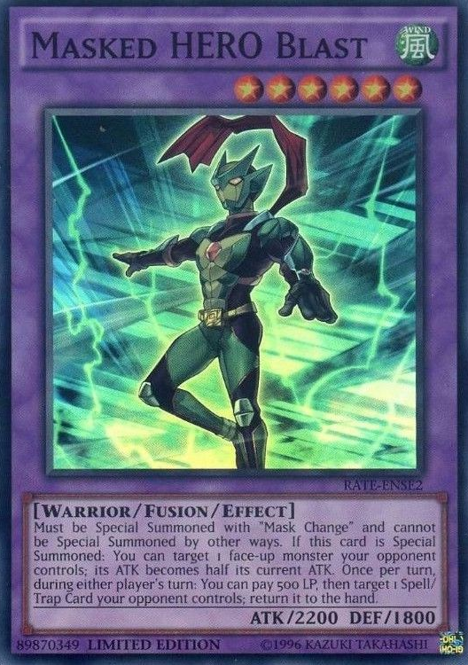 Souffle du HÉROS Masqué [RATE-ENSE2] Super Rare