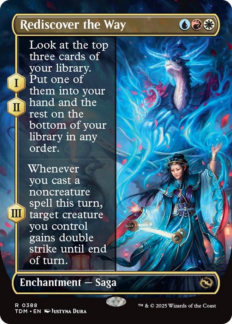 Redécouvrir le chemin (Sans bordures) [Tarkir : Rafale draconique]