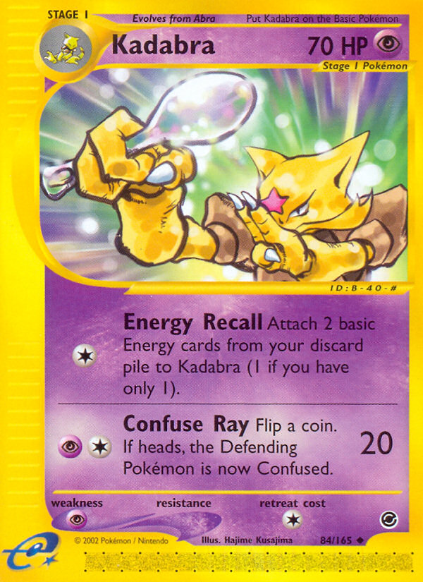 Kadabra (84/165) [Expédition : Set de Base]