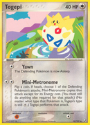 Togepi (50/109) [EX: Team Rocket regresa]