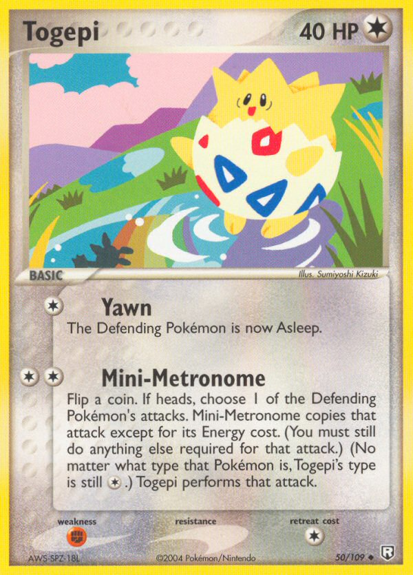 Togepi (50/109) [EX: Team Rocket regresa]