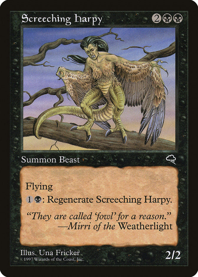 Harpy stridente [Tempête]