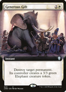 Ofrenda Generosa (Arte Extendido) [Commander Legends]
