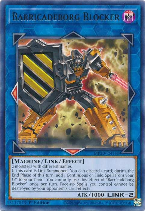 Borgue Barricade Bloqueur [MP20-FR140] Rare