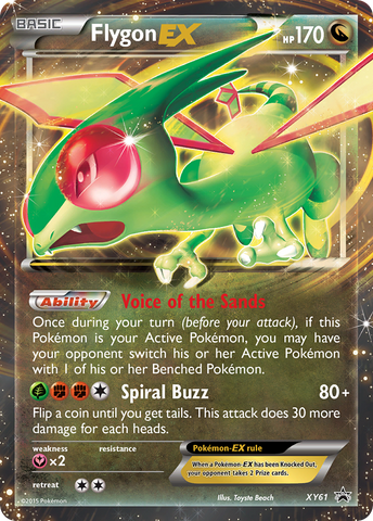 Flygon EX (XY61) [XY: Estrellas Negras Promocionales]