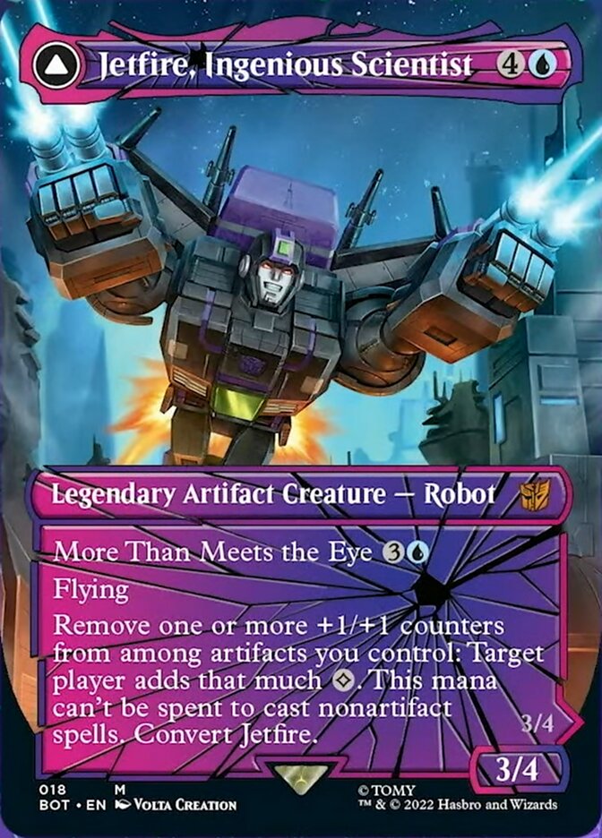 Jetfire, scientifique ingénieux // Jetfire, gardien aérien (Verre brisé) [Transformers]