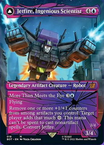 Jetfire, Científico Ingenioso // Jetfire, Guardián Aéreo (Shattered Glass) [Transformers]