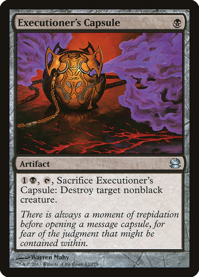 Capsule du bourreau [Modern Masters]