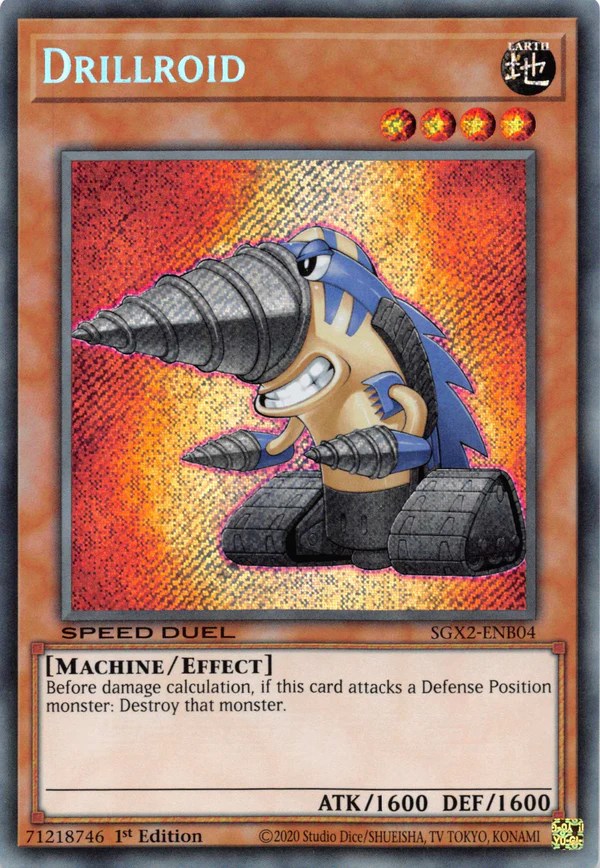 Drillroid [SGX2-FRB04] Secrète Rare