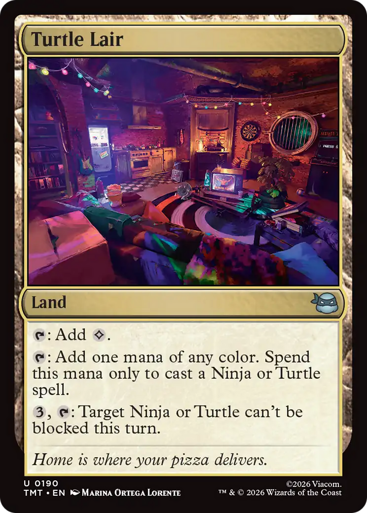 La Tanière des Tortues [Tortues Ninja]