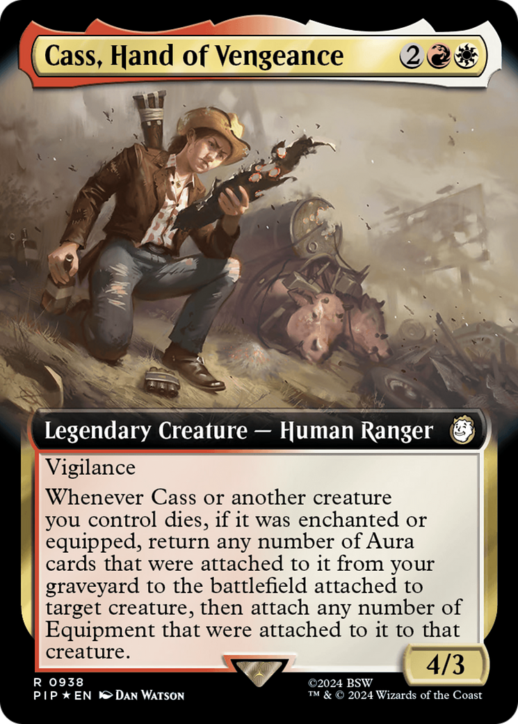 Cass, main de la vengeance (Extended Art) (Surge Foil) [Fallout]