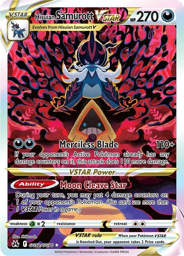 Samurott de Hisui VSTAR (GG52/GG70) [Espada y Escudo: Cenit Supremo]