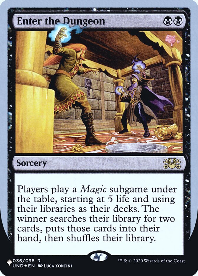 Entrer dans le Donjon (Édition Foil Infini) [The List]