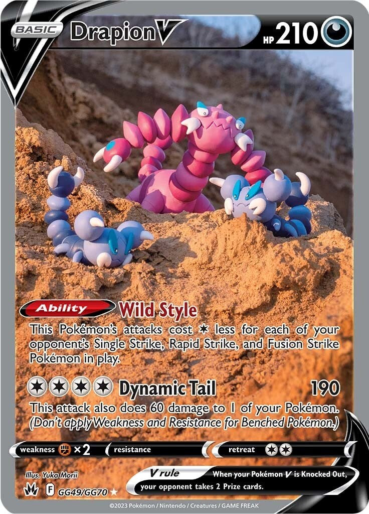 Drapion V (GG49/GG70) [Espada y Escudo: Cénit Supremo]