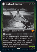 Garde d'Avabruck // Chasseur de Souterre-geôle [Innistrad: Double Feature]