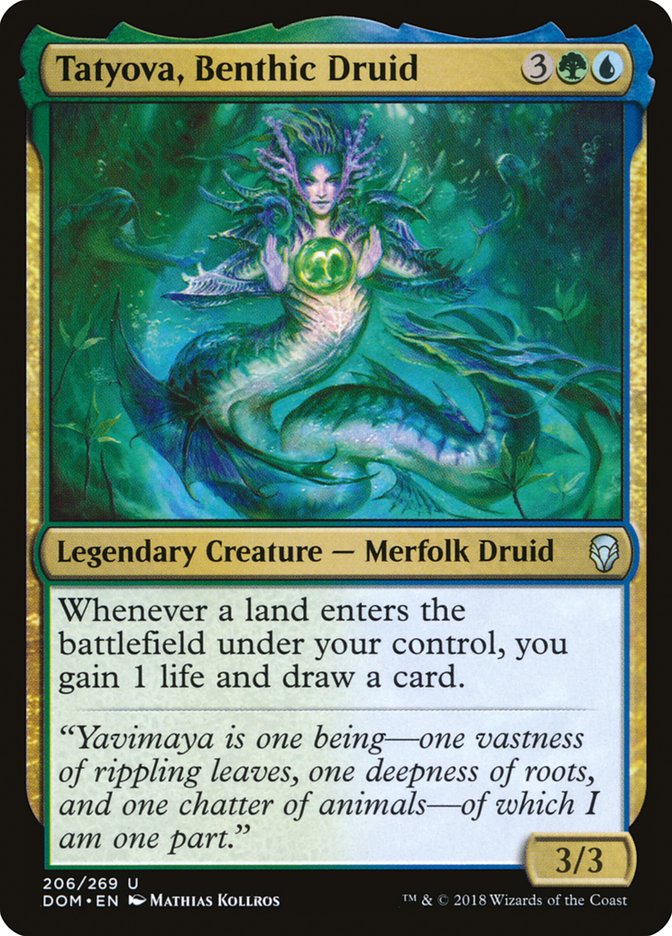 Tatyova, druidesse benthique [Dominaria]