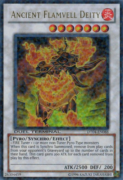 Divinité Flamvell Antique [DT04-EN088] Ultra Rare