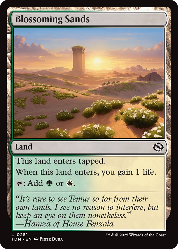 Sables épanouis [Tarkir : Rafale draconique]