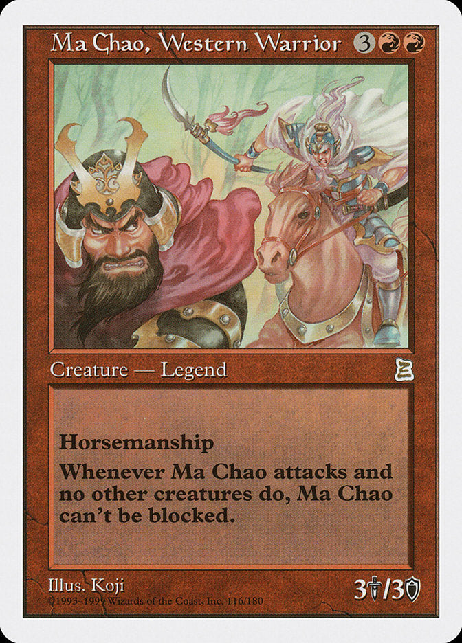 Ma Chao, guerrero occidental [Portal Three Kingdoms]