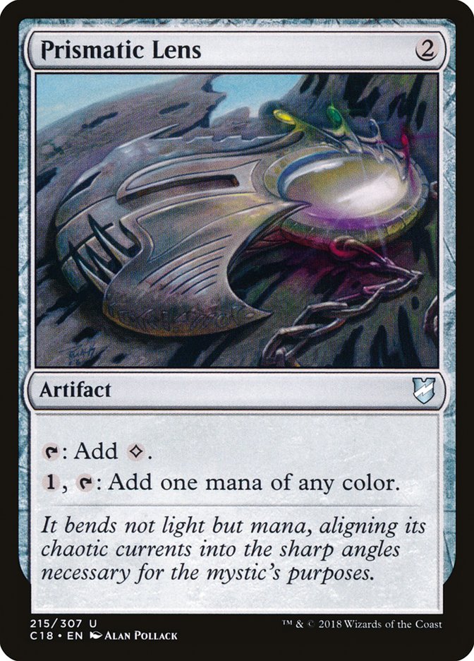Lente prismática [Commander 2018]