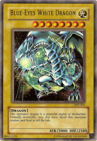 Dragon Blanc aux Yeux Bleus [JMP-001] Ultra Rare