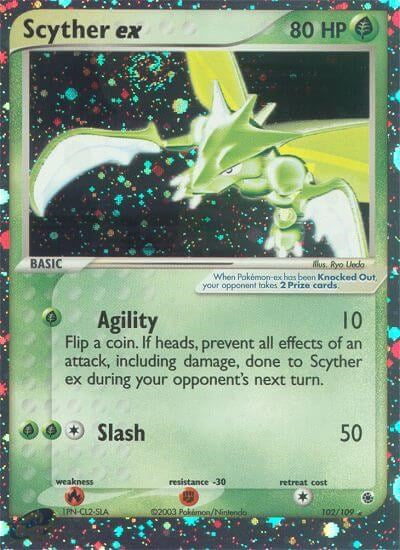 Insécateur ex (102/109) [EX: Rubis & Saphir]