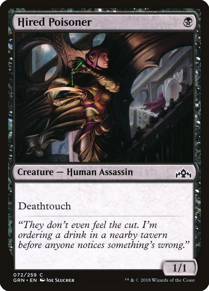 Envenenador a sueldo [Gremios de Ravnica]
